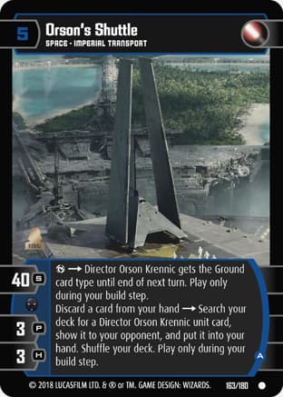 Orson's Shuttle (A)