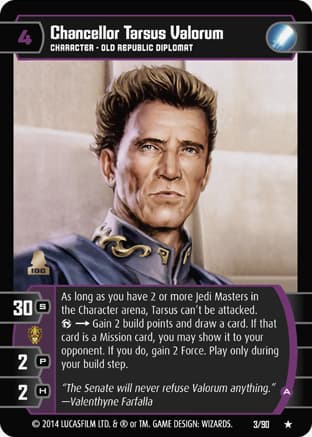 Chancellor Tarsus Valorum (A)
