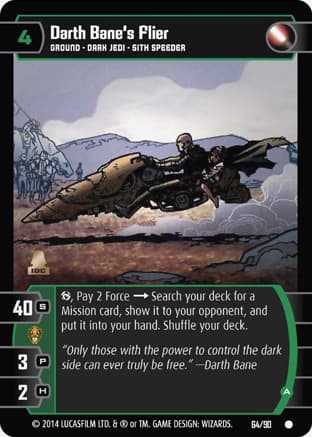 Darth Bane's Flier (A)