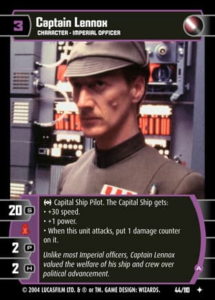 Captain Lennox (A)