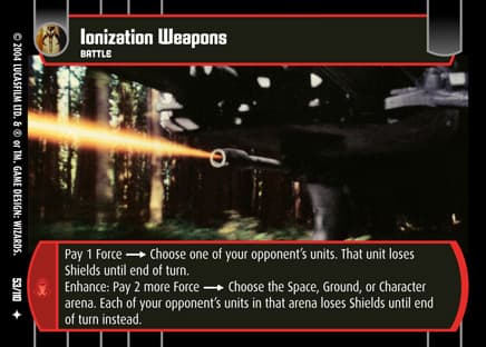 Ionization Weapons
