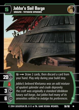 Jabba's Sail Barge (A)