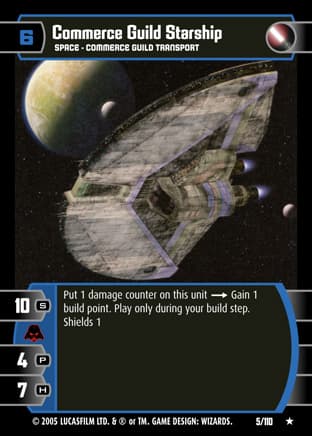 Commerce Guild Starship ROTS