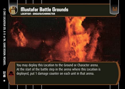 Mustafar Battle Grounds