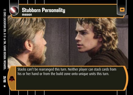 Stubborn Personality