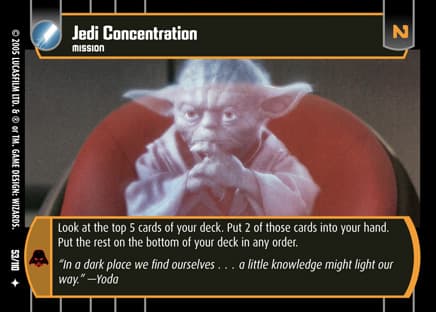 Jedi Concentration
