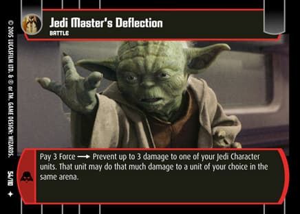 Jedi Master's Deflection