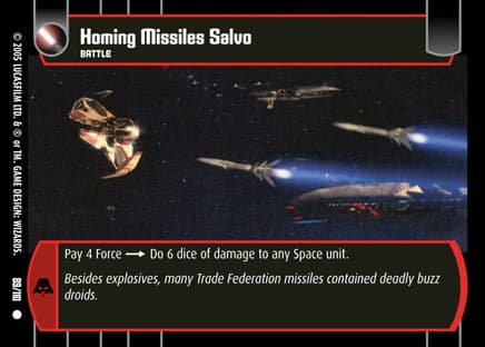 Homing Missiles Salvo