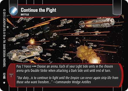 Continue the Fight