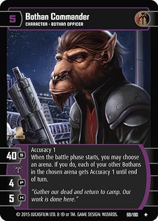 Bothan Commander