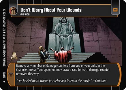 Don't Worry About Your Wounds