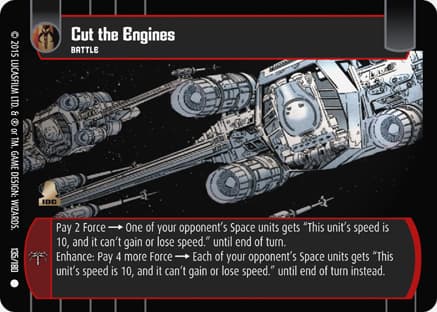 Cut the Engines