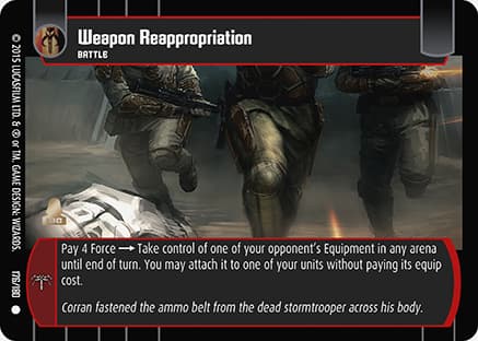 Weapon Reappropriation