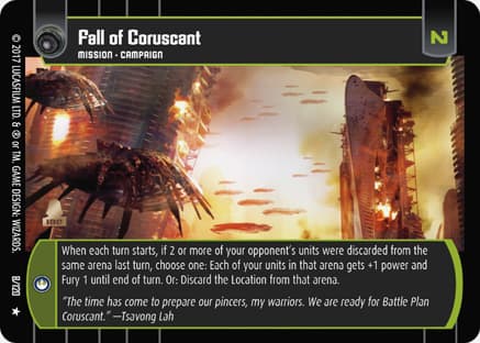 Fall of Coruscant