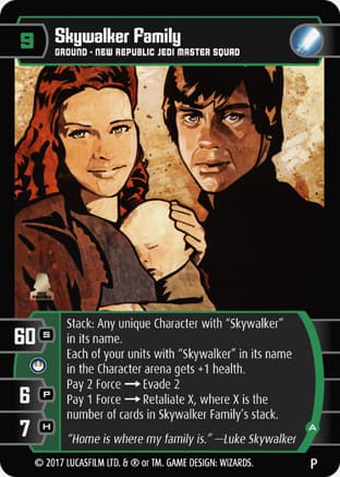 Skywalker Family (A) (Promo)