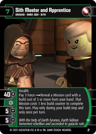 Sith Master and Apprentice (D) (LEGO)