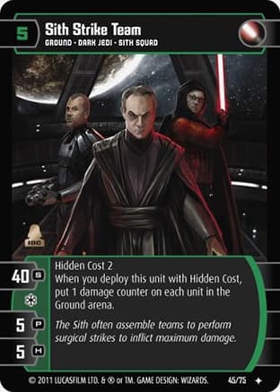 Sith Strike Team