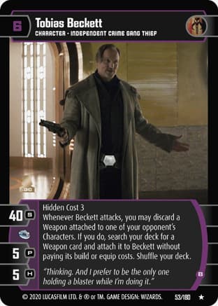 Tobias Beckett (B)
