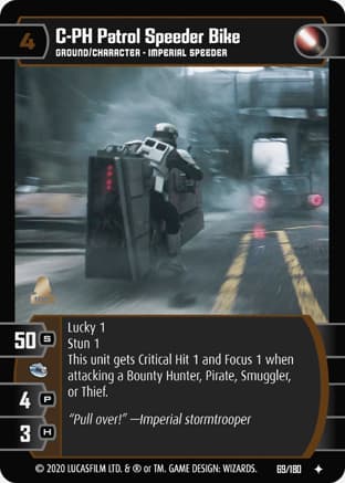 C-PH Patrol Speeder Bike
