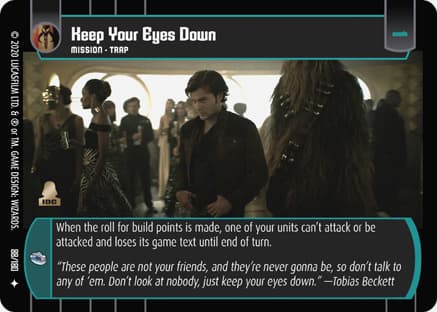 Keep Your Eyes Down