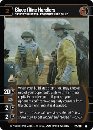 Slave Mine Handlers