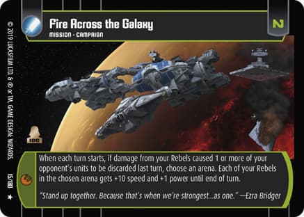 Fire Across the Galaxy