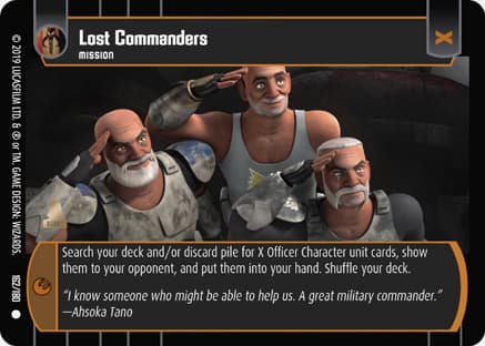 Lost Commanders