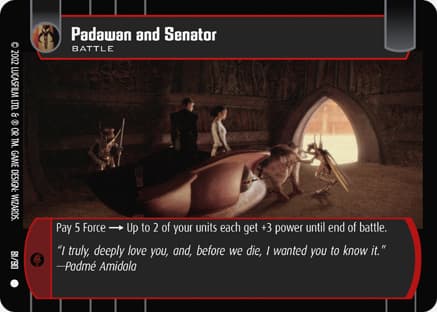 Padawan and Senator