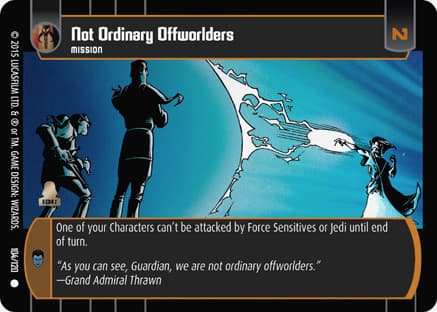 Not Ordinary Offworlders (Starter)