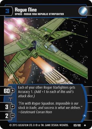 Rogue Nine (A) (Starter)