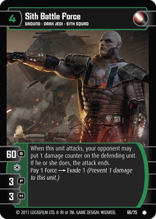 Sith Battle Force (Starter)