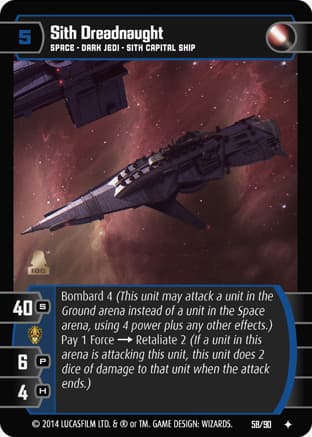 Sith Dreadnaught (Starter)