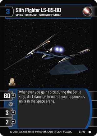 Sith Fighter LS-05-80 (Starter)