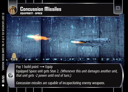 Concussion Missiles (Starter)