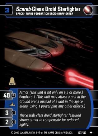 Scarab-Class Droid Starfighter (Starter)