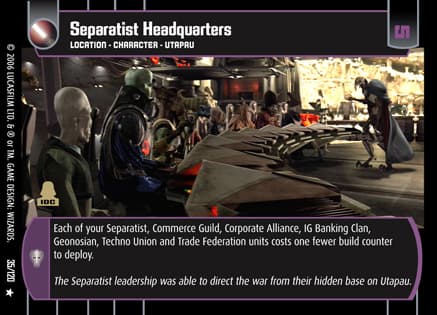 Separatist Headquarters (Starter)