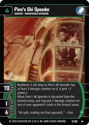 Finn's Ski Speeder (A) (Starter)
