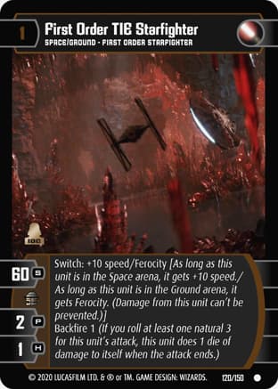 First Order TIE Starfighter (Starter)