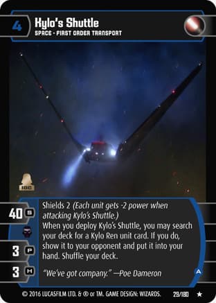 Kylo's Shuttle (A) (Starter)