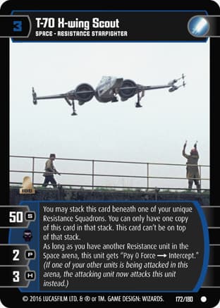 T-70 X-Wing Scout (Starter)