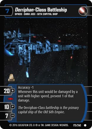 Derriphan-Class Battleship