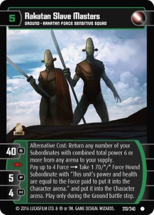 Rakatan Slave Masters