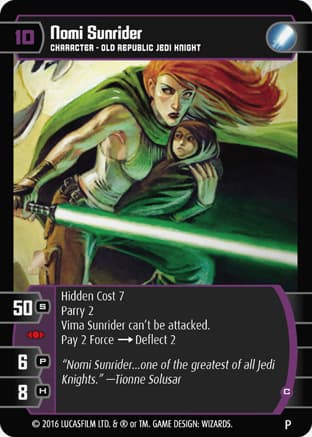 Nomi Sunrider (C) (Promo)