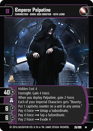 Emperor Palpatine (L)