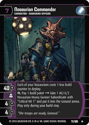 Nosaurian Commander