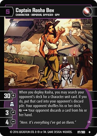 Captain Rasha Bex (A)