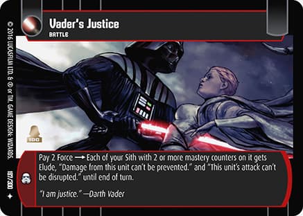Vader's Justice