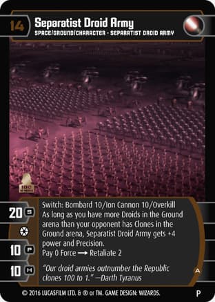 Separatist Droid Army (A)