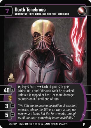 Darth Tenebrous (A)