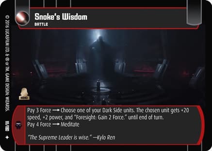 Snoke's Wisdom